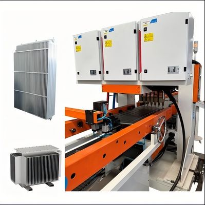 Linha de produção do radiador do transformador