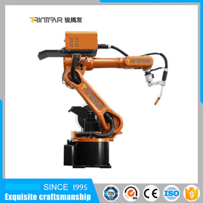 Equipamento automático 1000W 2000W 3000W da máquina de soldadura do laser da fibra do CNC do braço do robô industrial