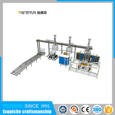Eletrônica industrial do sistema da soldadura automática de Tote Frame Automatic Welding Machine do tanque do recipiente de IBC