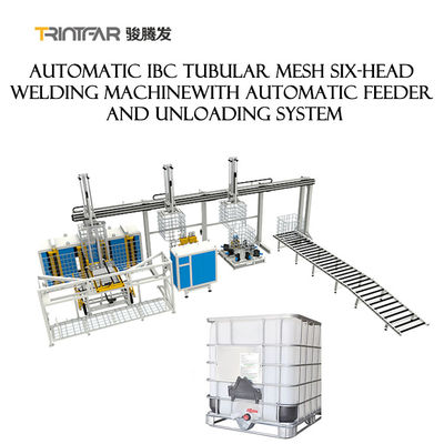 Sistema de descarregamento automático tubular de Mesh Auto Welding Machine With do tanque de IBC