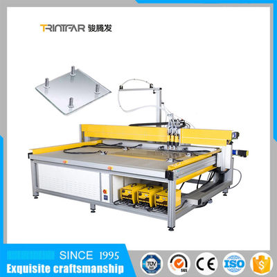 Soldador totalmente automático do ponto do Cnc da máquina de soldadura do parafuso prisioneiro da oficina da chapa metálica