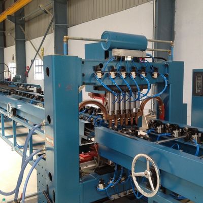 Linha de produção de barbatanas de radiador de transformador totalmente automática