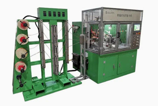 Cobre automático da máquina de soldadura do fio 120KVA que corta a linha metálica soldador