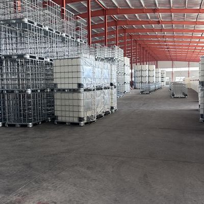 Linha de produção do quadro de gaiolas IBC Manual / automático