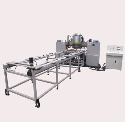 Máquina de soldadura por pórtico, máquina de soldadura por malha de arame de grelha, de estrutura de estrutura de grelha de metal totalmente automatizada