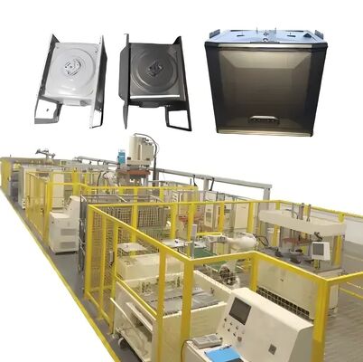 Nossa fábrica vende diretamente fornos de micro-ondas e linhas de produção de corpos de fornos. Linha de produção de soldagem totalmente automática para cavidade interna. Soldagem de alta velocidade.