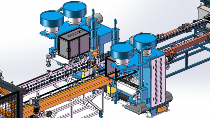Linha de produção de radiadores transformadores Máquina de produção de radiadores 26