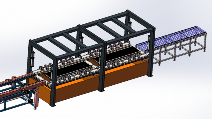 Linha de produção de radiadores transformadores Máquina de produção de radiadores 28