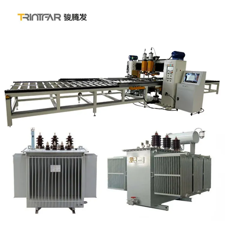 Linha de fabricação de radiadores automáticos de transformadores Shanghai Trintfar 0