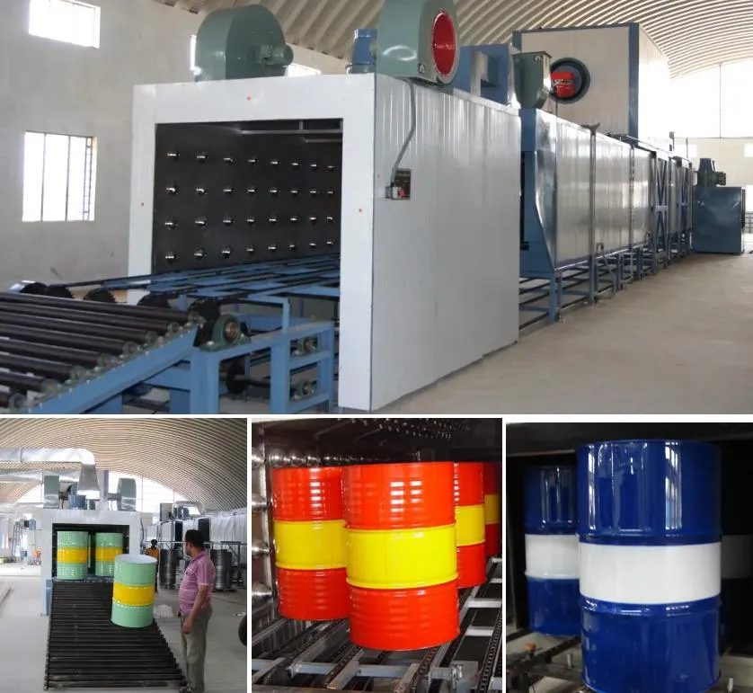 Máquina de fabricação de tambores de aço de 200L 4