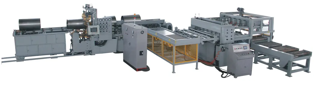 Máquina de solda de linha de produção de tambores de aço 1