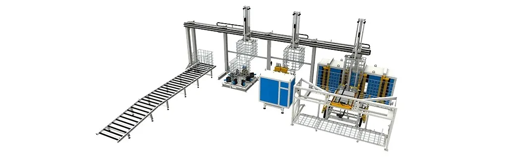Máquina de solda de arame de gaiola tubular de tanque Ibc de 1000 litros Soldadores de aço inoxidável 7