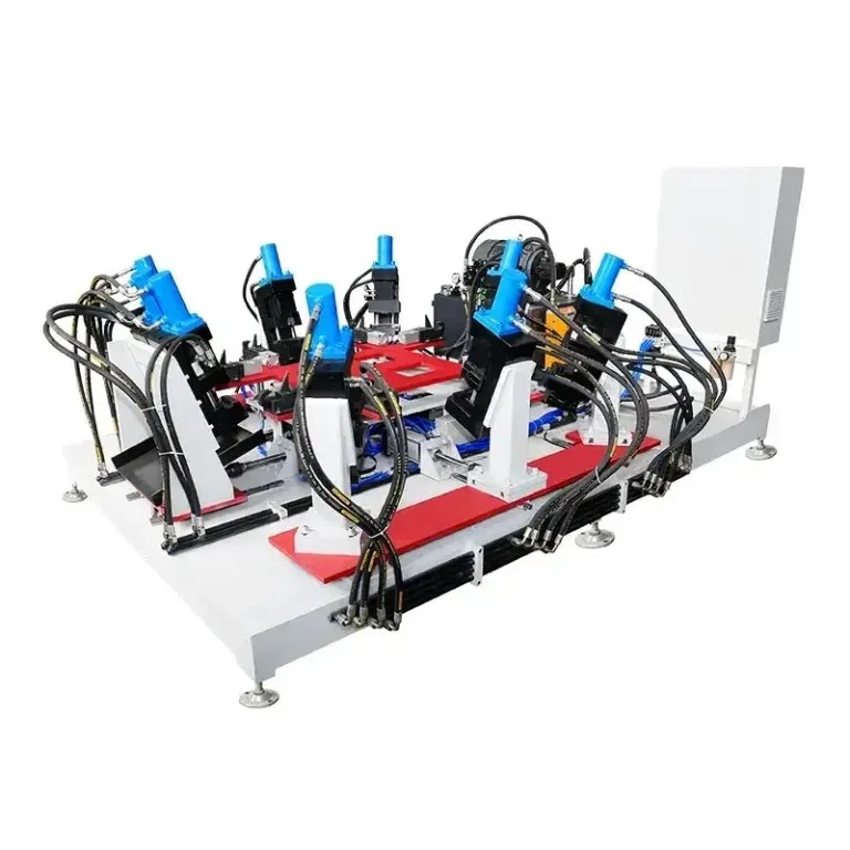 Máquina de soldagem de flexão de quadro durável Capacidade Configuração 150-200PCS/8h Dobra um quadro a cada 15-20s 5